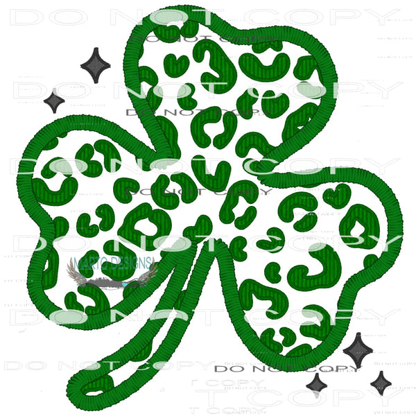 Green Clover #10105 Sublimation transfers - Heat Transfer