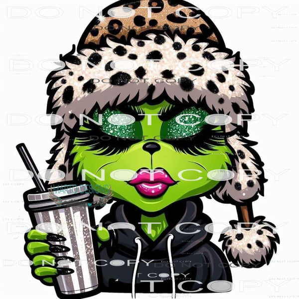 Grinch # 126 Sublimation transfer - Heat Transfer Graphic