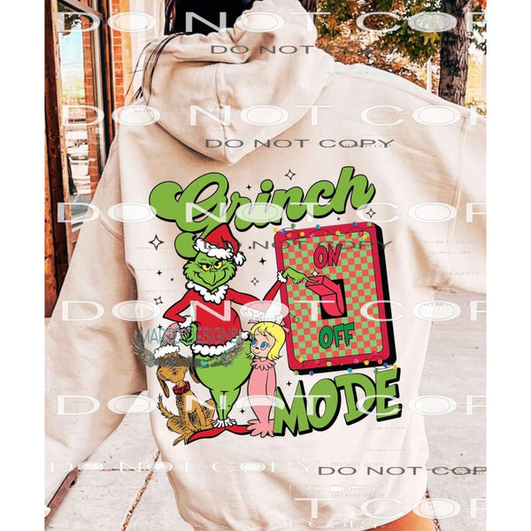 Grinch # 186 Sublimation transfers - Heat Transfer Graphic