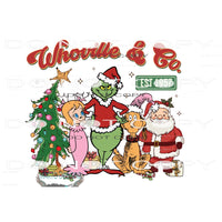 Grinch # 189 Sublimation transfers - Heat Transfer Graphic