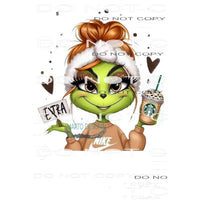 grinch # 5571 Sublimation transfers - Heat Transfer Graphic