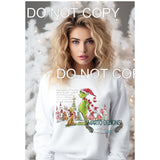 Grinch # 6628 Sublimation transfers - Heat Transfer Graphic
