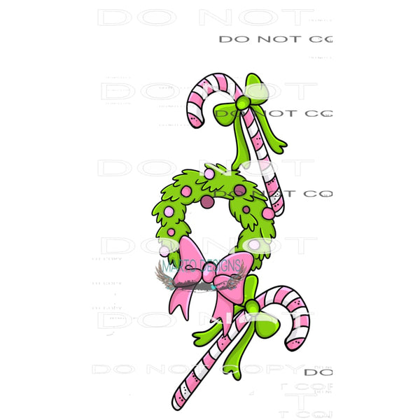 Grinch Christmas #8035 Sublimation transfers - Heat Transfer