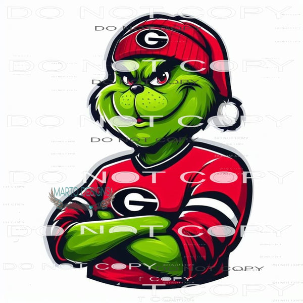 Grinch G #8513 Sublimation transfers - Heat Transfer Graphic