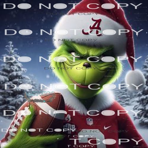 Grinch KC #8518 Sublimation transfers - Heat Transfer