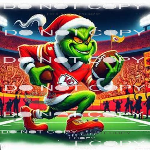 Grinch KC #8528 Sublimation transfers - Heat Transfer