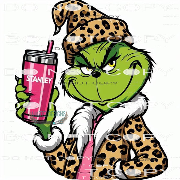 Grinch Stanly #8511 Sublimation transfers - Heat Transfer