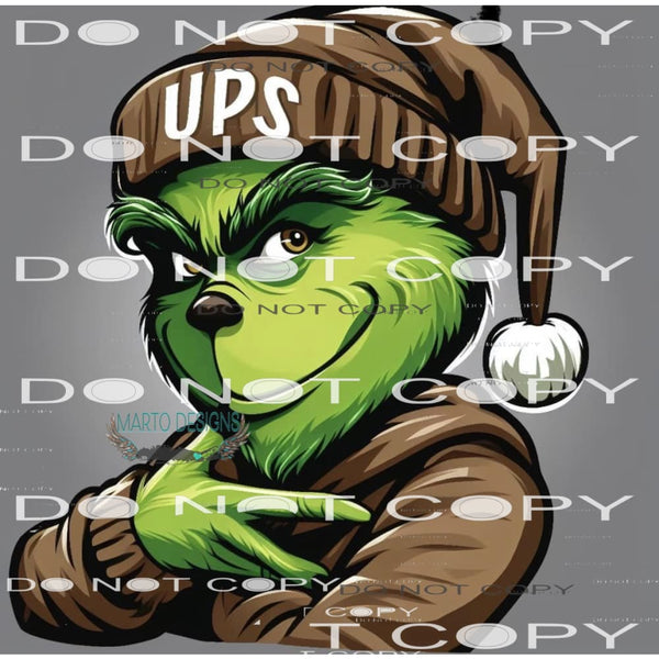 Grinch Up #8611 Sublimation transfers - Heat Transfer