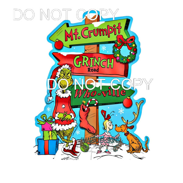 Grinchmas #158 Sublimation transfers - Heat Transfer
