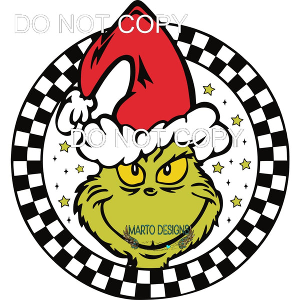 Grinchmas #212 Sublimation transfers - Heat Transfer