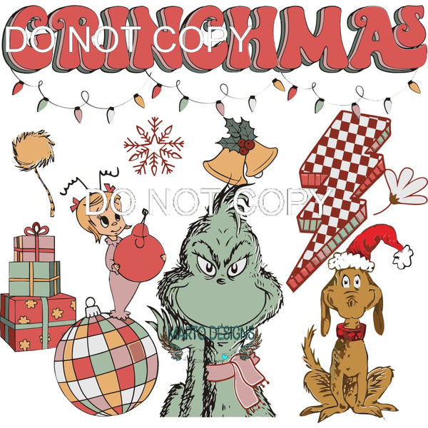 Grinchmas #215 Sublimation transfers - Heat Transfer
