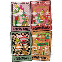 Grinchmas #7152 Sublimation transfers - Heat Transfer