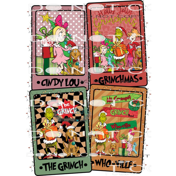 Grinchmas #7152 Sublimation transfers - Heat Transfer