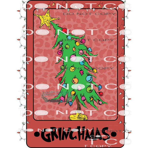 Grinchmas #7159 Sublimation transfers - Heat Transfer