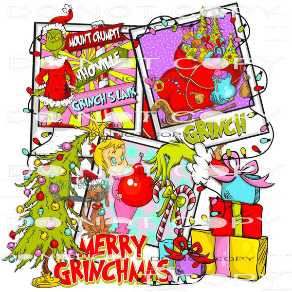 Grinchmas #7176 Sublimation transfers - Heat Transfer