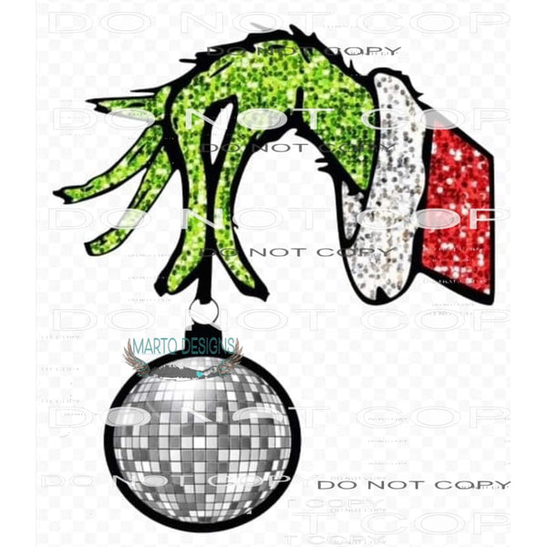 Grinchmas #8477 Sublimation transfers - Heat Transfer