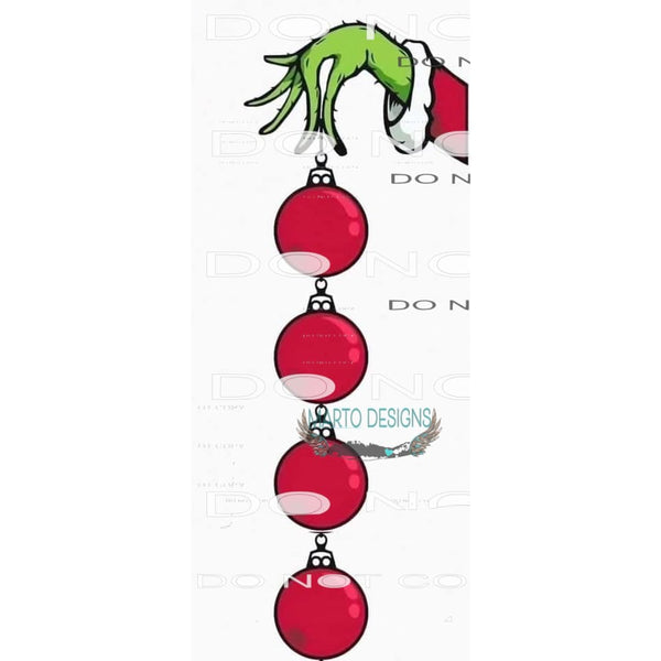 Grinchmas #8478 Sublimation transfers - Heat Transfer