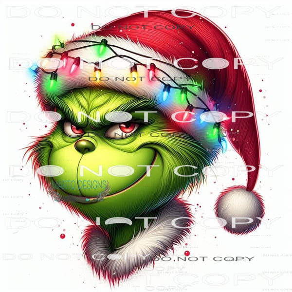 Grinchmas #8525 Sublimation transfers - Heat Transfer