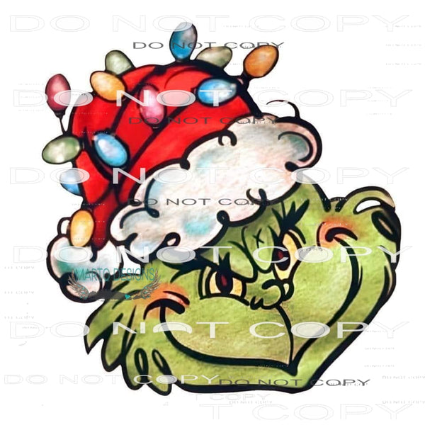 Grinchmas #8621 Sublimation transfers - Heat Transfer