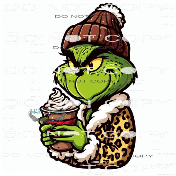 Grinchmas Coffee #8526 Sublimation transfers - Heat Transfer