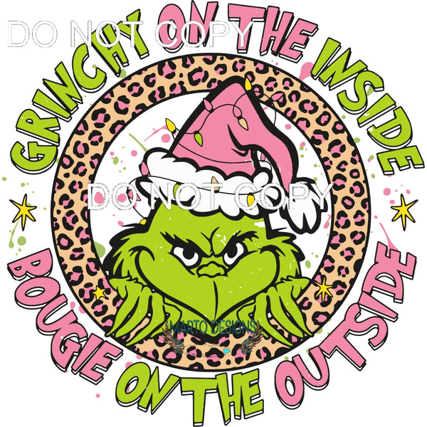 Grinchy On The Inside #238 Sublimation transfers - Heat