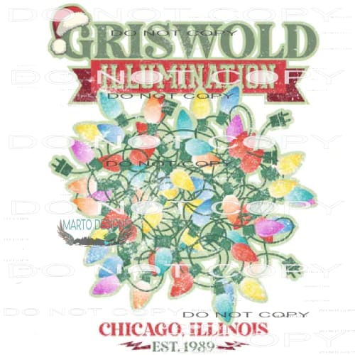 Griswold Illumination #7683 Sublimation transfer - Heat