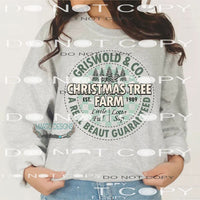Grisworld Christmas Tree Farm #7368 Sublimation transfers -