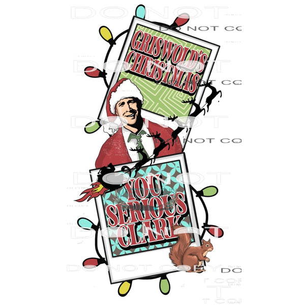 Grisworld’s Christmas #7190 Sublimation transfers - Heat