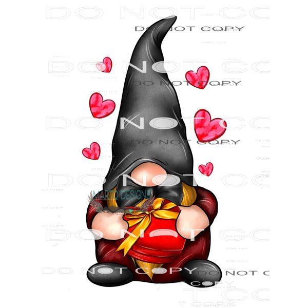 Groom Gnome #8630 Sublimation transfers - Heat Transfer