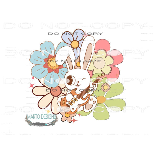 Groovy Easter #10191 Sublimation transfers - Heat Transfer