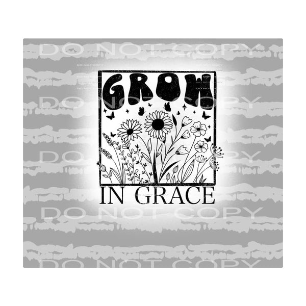 Grow in grace # 845 Sublimation transfers - Heat Transfer