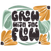 Grow with the flow # 733 Sublimation transfers - Heat