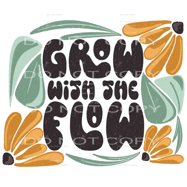 Grow with the flow # 733 Sublimation transfers - Heat