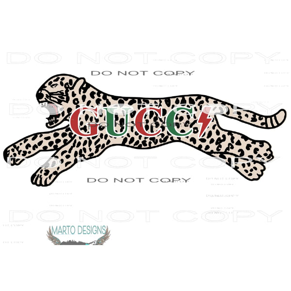 Gucci inspired # 7726 Sublimation transfers - Heat Transfer