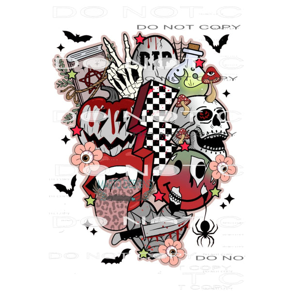 Halloween #6456 Sublimation transfers - Heat Transfer