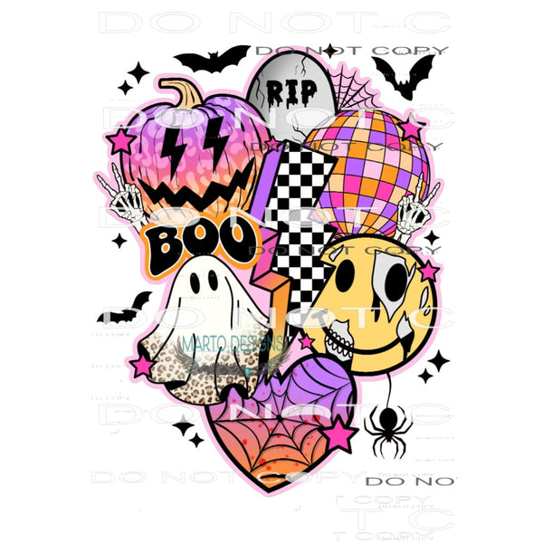 Halloween #6605 Sublimation transfers - Heat Transfer