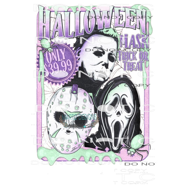 Halloween #6638 Sublimation transfers - Heat Transfer