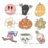 Halloween #6823 Sublimation transfers - Heat Transfer