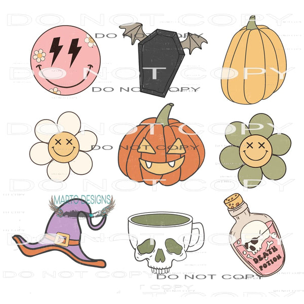Halloween #6823 Sublimation transfers - Heat Transfer