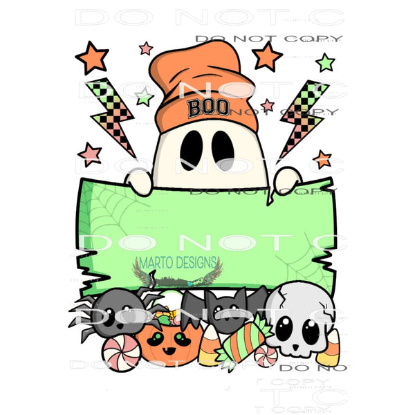 Halloween Name #7255 Sublimation transfers - Heat Transfer