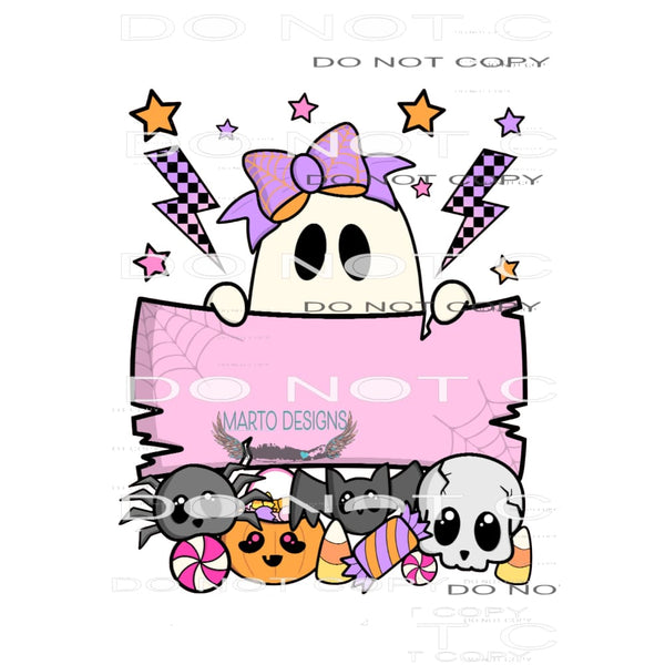 Halloween Name #7259 Sublimation transfers - Heat Transfer