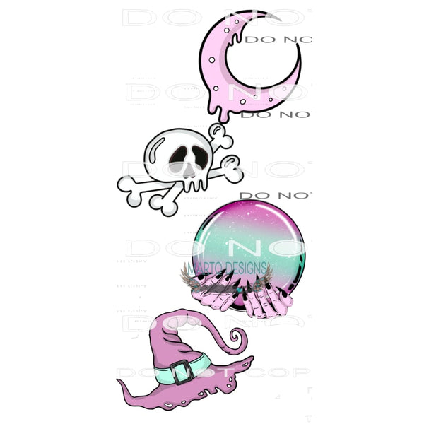 Halloween Sleeve #6711 Sublimation transfers - Heat Transfer