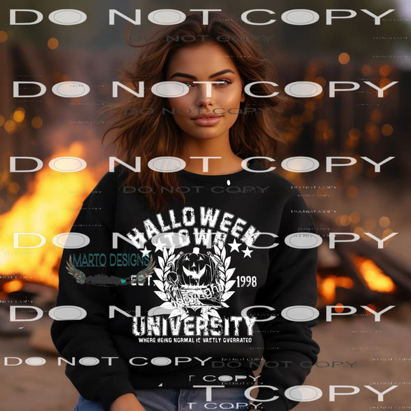 Halloween town # 508 SCREEN PRINT - can go on any shirt