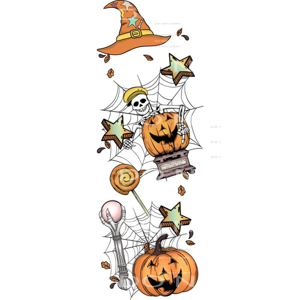 Halloween Town #6043 Sublimation transfers - Heat Transfer