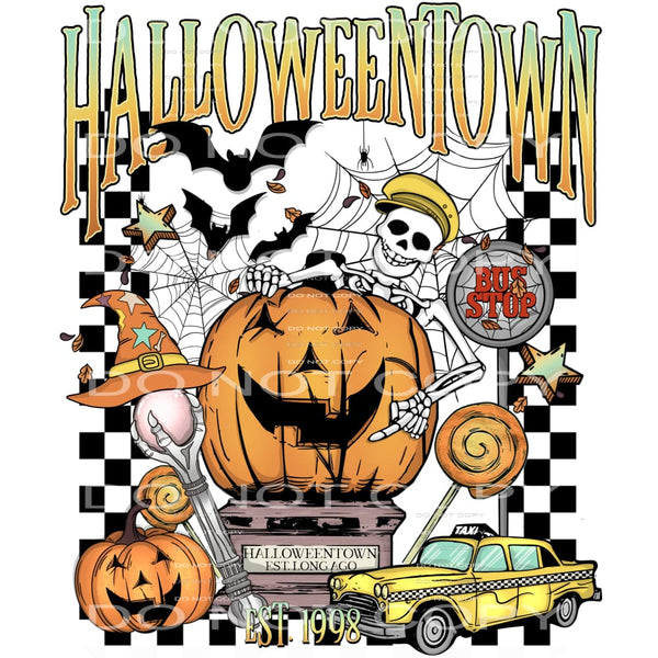 Halloweentown #6021 Sublimation transfers - Heat Transfer