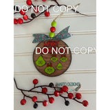 Hand Painted Laser Grinch Family Ornament Please READ