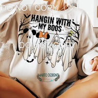hangin with my boos # 7718 Sublimation transfers - Heat