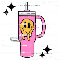 hApPy Cup #7760 Sublimation transfer - Heat Transfer Graphic