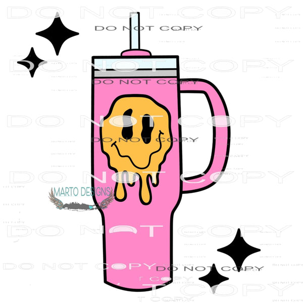 hApPy Cup #7760 Sublimation transfer - Heat Transfer Graphic