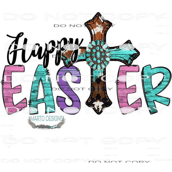 Happy Easter #10011 Sublimation transfers - Heat Transfer